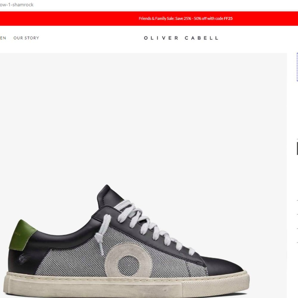 Oliver Cabell Shamrock Mens Shoes